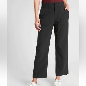 Athleta Tribeca Utility Pants In Black Size 14